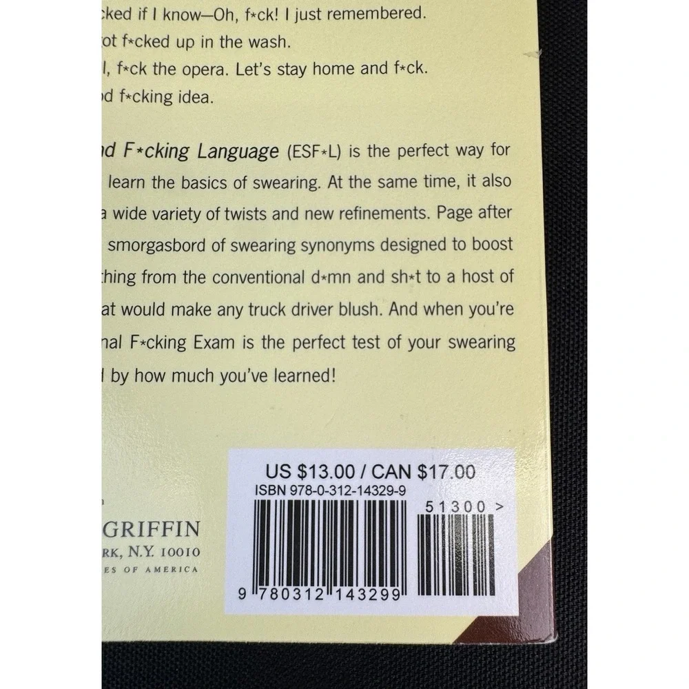 English As A Second F*cking Language By Sterling Johnson Reference Paperback